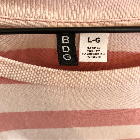 2/$20 Urban Outfitters BDG Boston Oversized Striped Ringer Tee - Picture 5 of 11